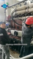 Zichai electronically controlled marine engine.