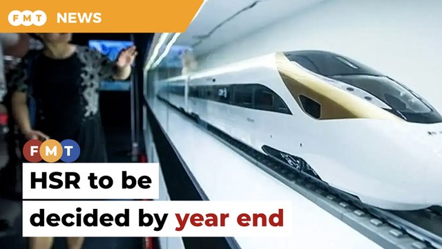 Malaysia to decide on Singapore high-speed rail link this year