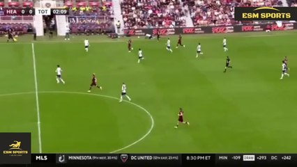 Hearts vs Tottenham Hotspur Highlights And Goals July 17,2024