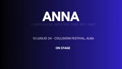 ON STAGE - ANNA (and more)