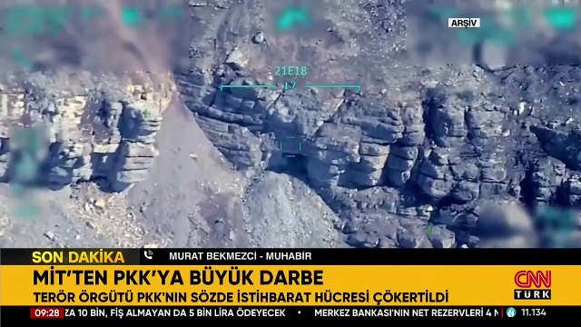MİT’TEN PKK’YA BÜYÜK DARBE: Sözde istihbarat hücresi çöktü!