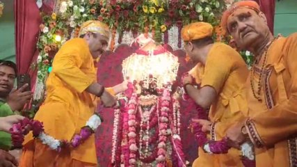 अलवर: माता जानकी और भगवान जगन्नाथ का वरमाला महोत्सव... देखें वीडियो