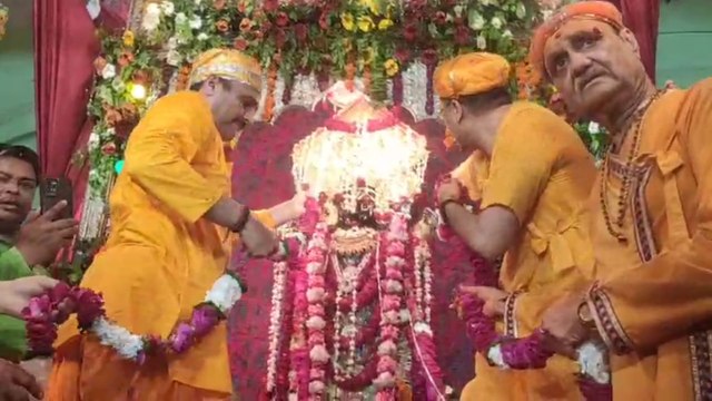 अलवर: माता जानकी और भगवान जगन्नाथ का वरमाला महोत्सव... देखें वीडियो