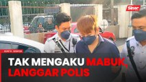 Penyelia restoran didakwa mabuk, langgar anggota polis