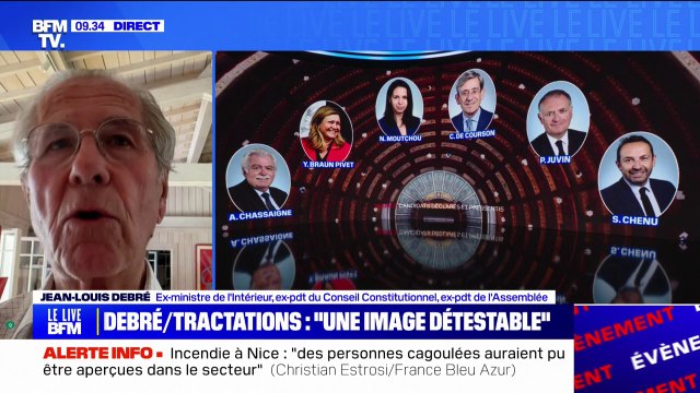 Jean-Louis Debré: On est dans un régime de séparation des pouvoirs, on ne peut pas être à la fois ministre et député