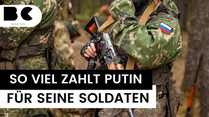 So viel investiert Putin in seine Soldaten 🇷🇺