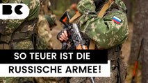 Billionen: So teuer ist die russische Armee pro Jahr