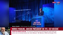 LCI annonce le décès de Nonce Paolini, ancien PDG du groupe TF1