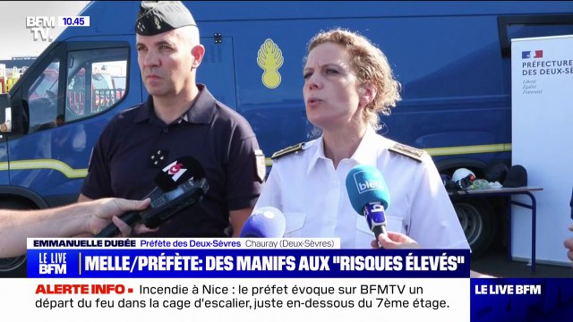 Mégabassines: la préfète estime que les manifestations présentent des risques élevés