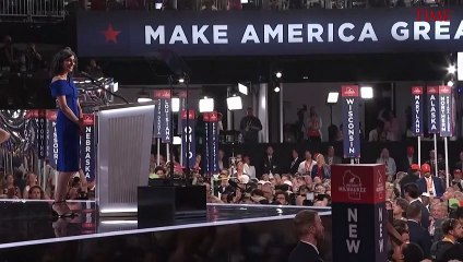 Usha Vance, J.D. Vance's Wife, Introduces the Vice Presidential Nominee at the RNC