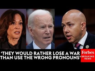 'Our Military Needs Warriors And Not Woke Weaklings...': Mast Slams Biden, Harris Over The Military