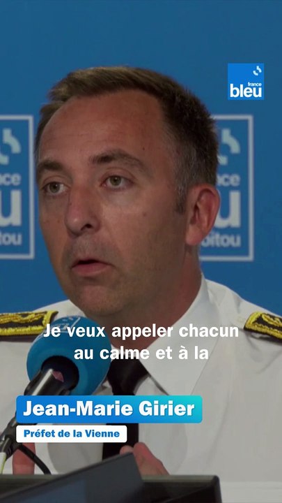 "Je veux appeler chacun au calme et à la responsabilité"