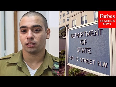 JUST IN: State Dept Holds Briefing After Placing Restrictions On Former IDF Sargent's Visa