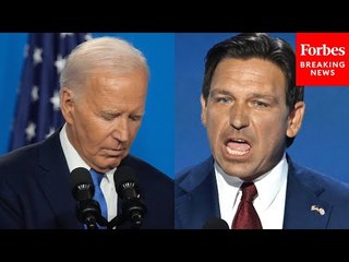 BREAKING: Ron DeSantis Rails Against Biden's 'Weekend At Bernie's Presidency' At The 2024 RNC