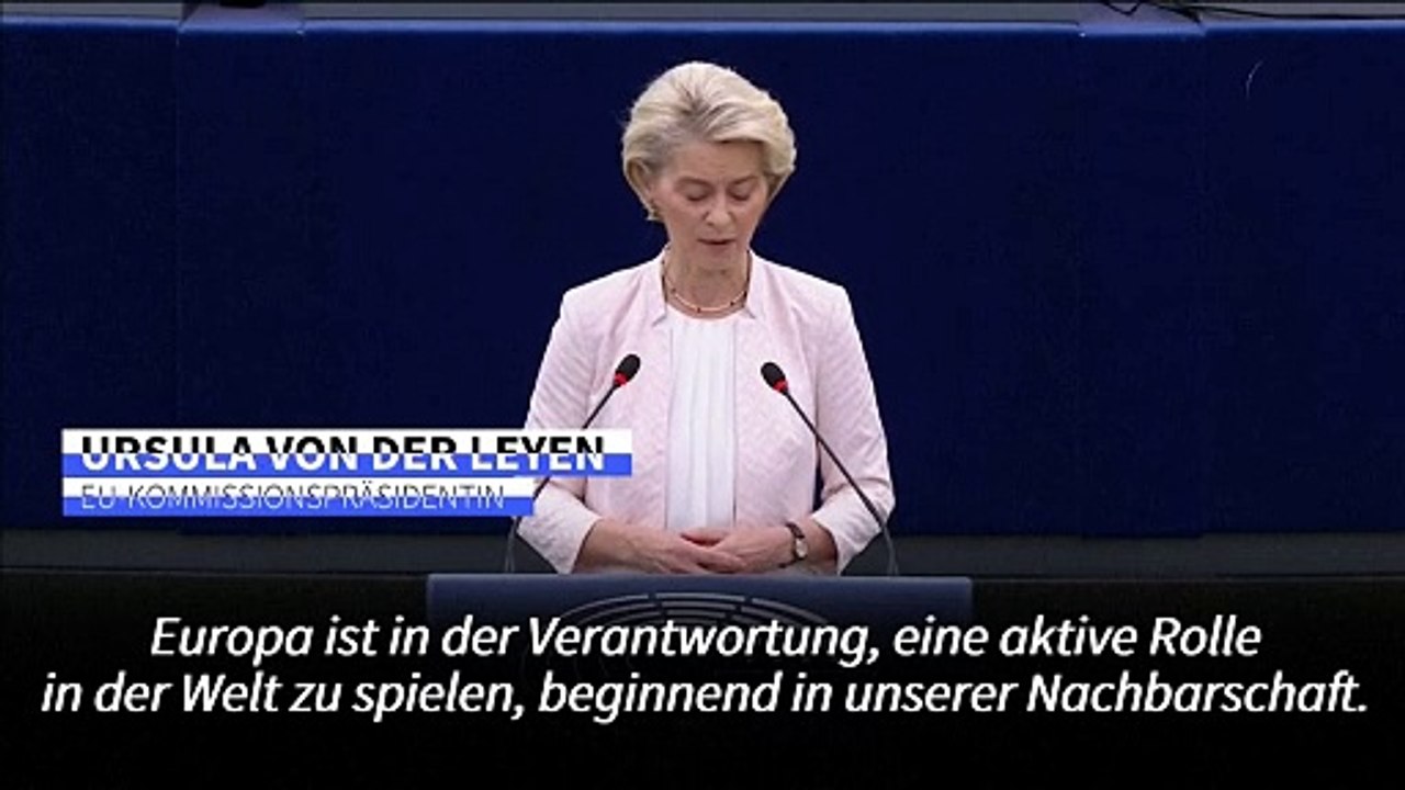 Von der Leyen: 'Blutbad in Gaza muss jetzt aufhören'