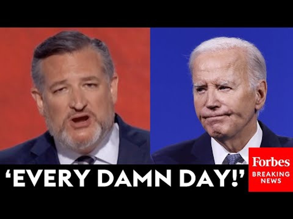 BREAKING NEWS: Cruz Goes Nuclear Over 'Empty Chairs' Left By Biden's Border Policies In RNC Speech