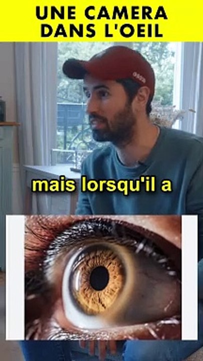La camera dans l'oeil