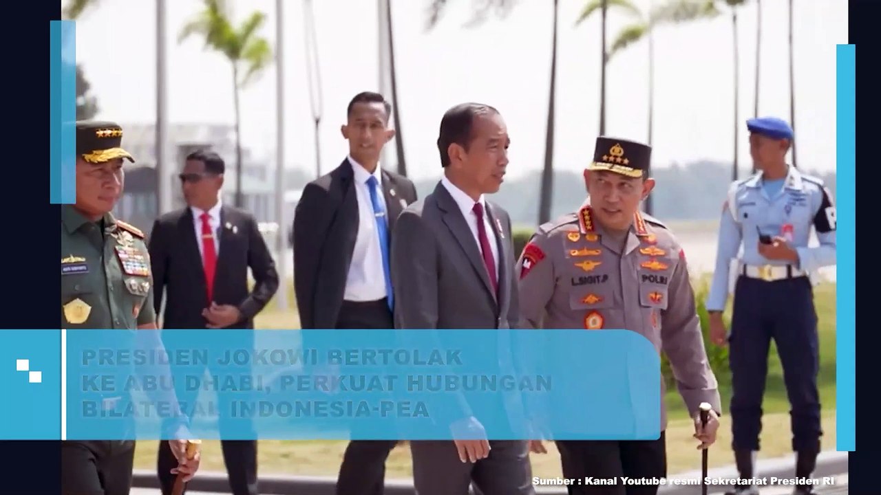 Presiden Jokowi Bertolak ke Abu Dhabi, Perkuat Hubungan Bilateral Indonesia-PEA