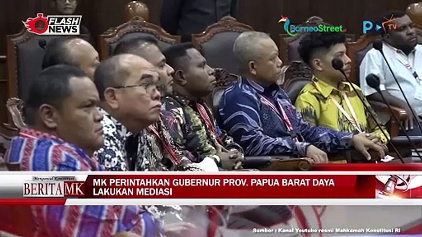 MK Gelar Sidang Pengucapan Putusan dan Ketetapan Pembentukan Provinsi Papua Barat Daya