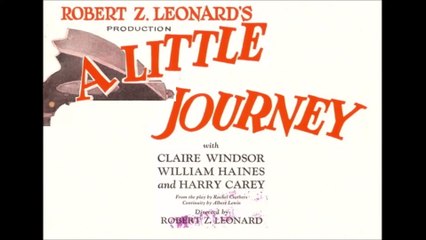 A Little Journey (1927) --- Lost Film Still Reconstruction with color ending