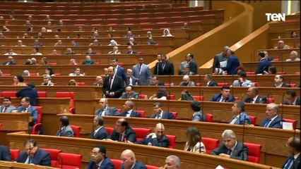 جلسة مجلس النواب لمناقشة تقرير اللجنة الخاصة لدراسة برنامج عمل الحكومة الجديدة