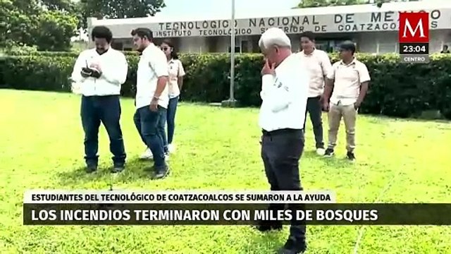 Estudiantes en Veracruz usarán drones para reforestar zonas afectadas por incendios forestales