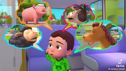 Kids cartoon and kids entertainment video