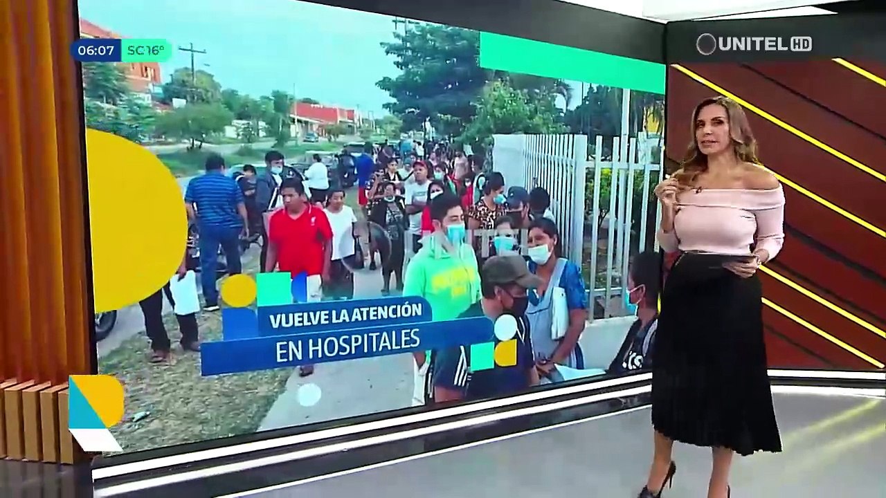 ​Se restablece la atención en hospitales cruceños y trabajadores del Banco de Sangre tendrán reunión con autoridades