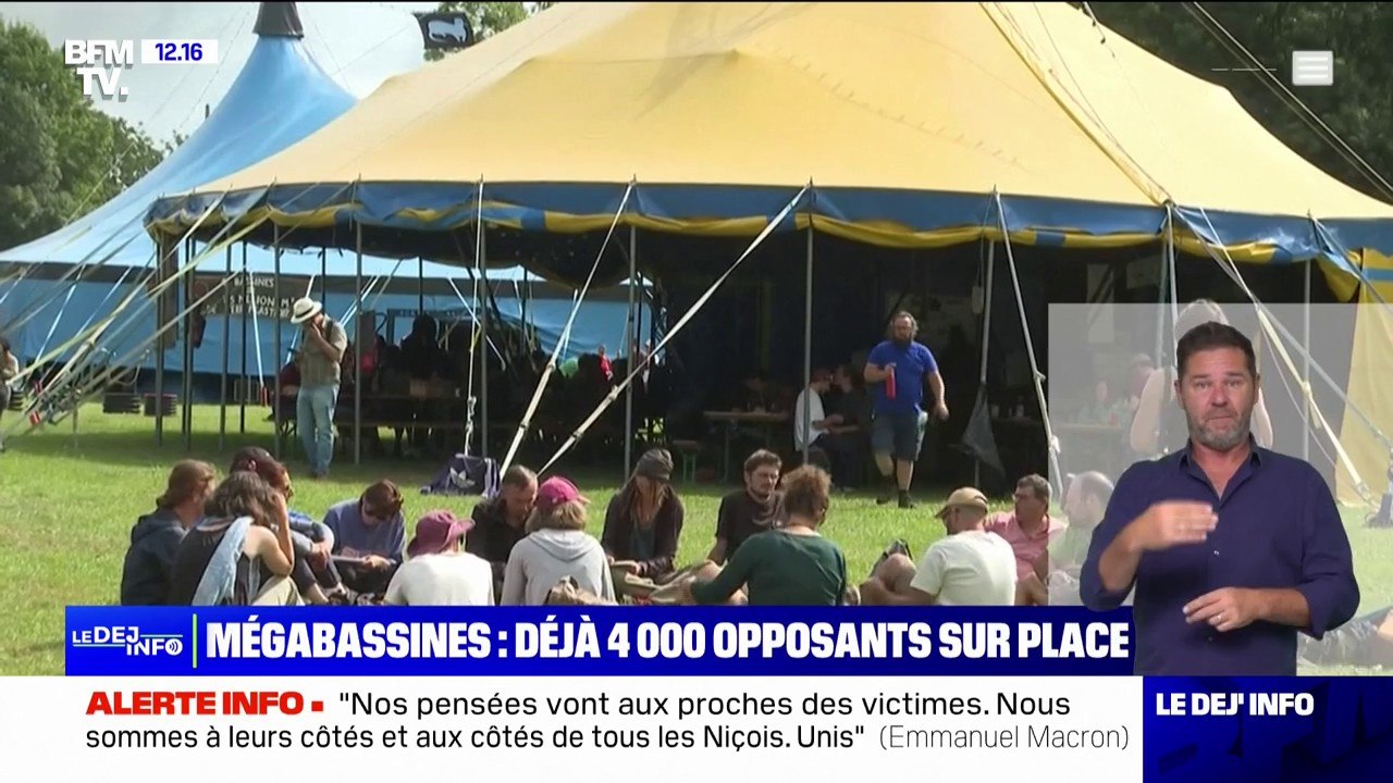 Mégabassines: jusqu'à 8.000 manifestants attendus dans les Deux-Sèvres, le dispositif des forces de l'ordre renforcé