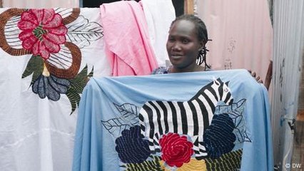 The embroidery art of South Sudan's women in exile