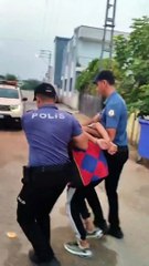 İslami değerlere saldırıp Kur’an’a küfreden şahsın son hali! Yaka paça gözaltına alındı