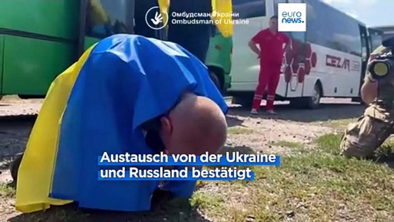 Ukraine und Russland tauschen jeweils 95 Kriegsgefangene aus