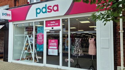 New charity shop in Burgess Hill
