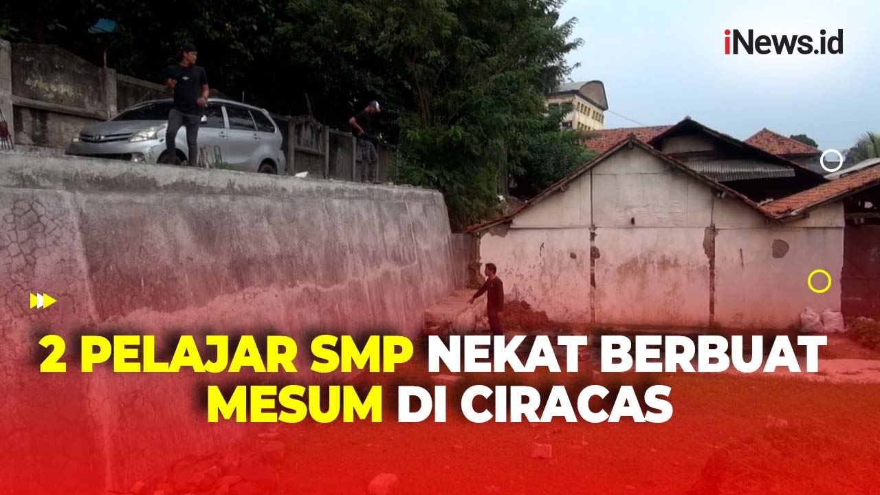 Ngaku Kerja Kelompok, 2 Pelajar SMP Nekat Berbuat Mesum di Ciracas