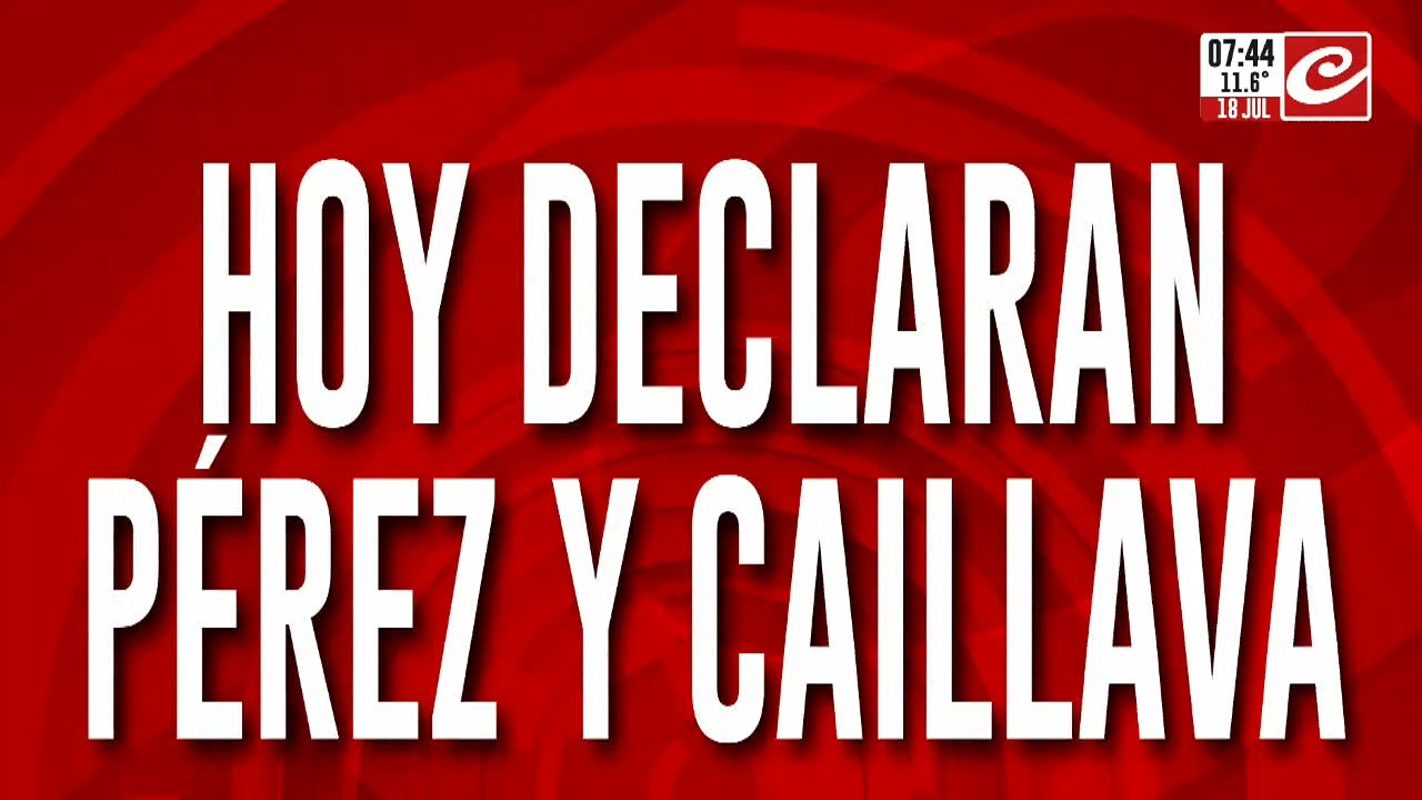 Caso Loan: hoy declaran Carlos Pérez y Victoria Caillava