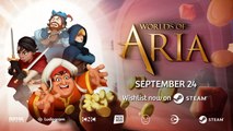 Worlds of Aria Official Release Date Trailer