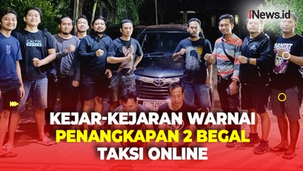 Diwarnai Kejar-kejaran, 2 Begal Taksi Online Ditangkap di Bangkalan