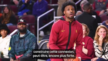 Lakers - Bronny James impatient de se mesurer à son père à l'entraînement