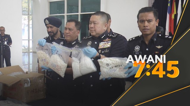 Polis serbu makmal proses kokain, rampas dadah RM9 juta