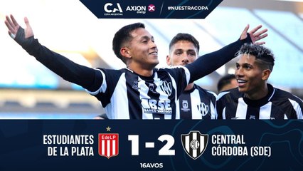 Estudiantes vs Central Córdoba (1-2) | Copa Argentina 2024 | Dieciseisavos