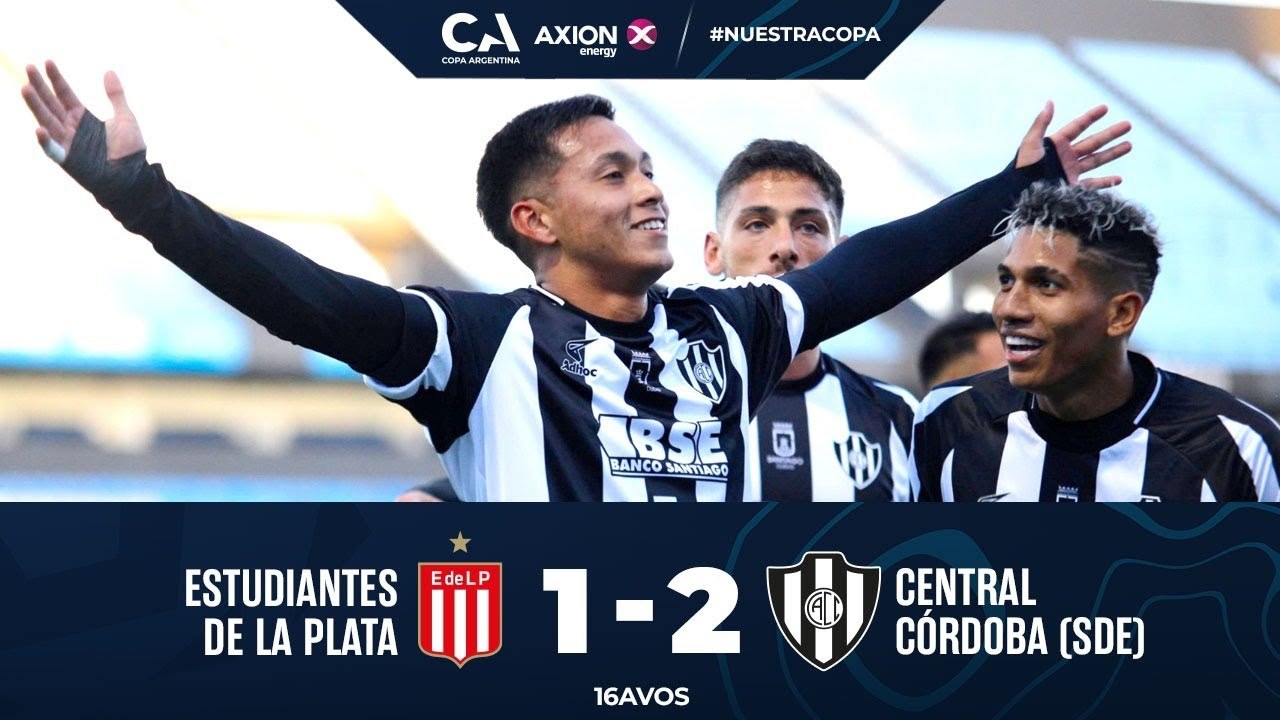 Estudiantes vs Central Córdoba (1-2) | Copa Argentina 2024 | Dieciseisavos