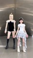 Two chinese girls viral dance video American dance girls