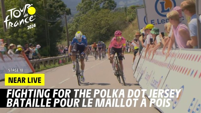 Fighting for the polka dot jersey- Stage 18 - Tour de France 2024