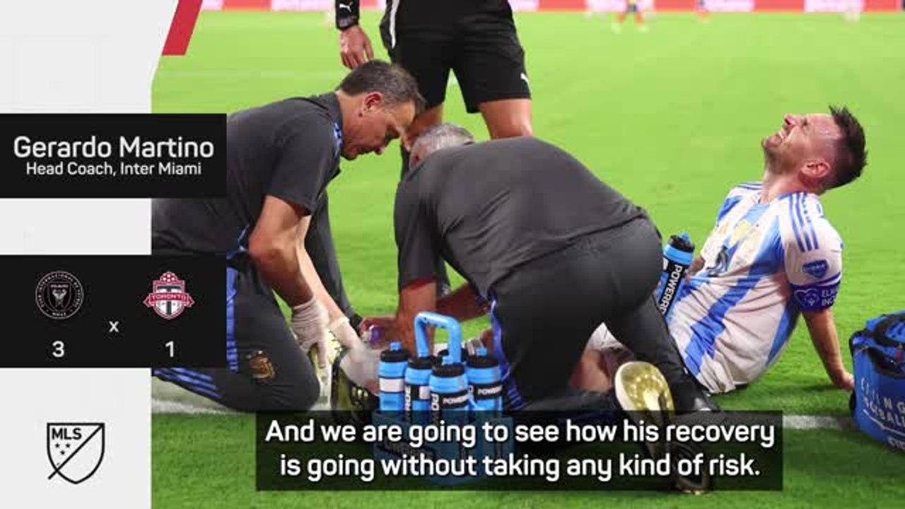 Martino insists Miami won't rush Messi back fro...