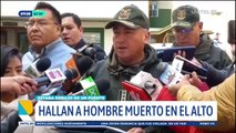 Otra víctima del frío: Policía halla sin vida a un hombre bajo un puente en El Alto