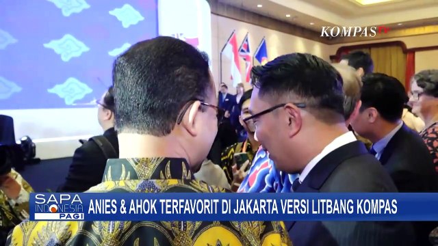 Survei Litbang Kompas Tunjukkan Anies Baswedan dan Ahok Jadi 'Top of Mind' di Pilkada Jakarta