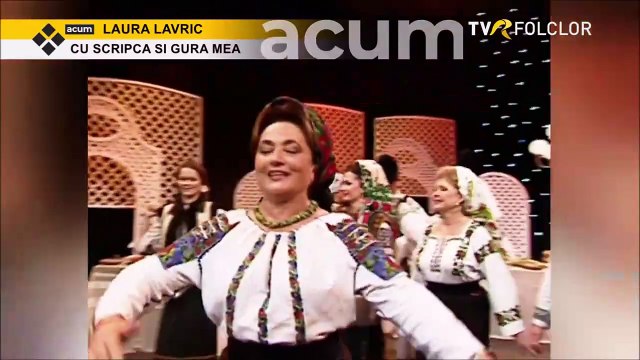 Laura Lavric - Cu scripca si gura mea (arhiva TVR)