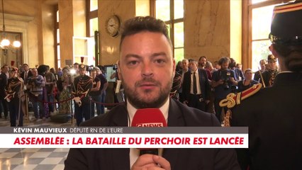 Kévin Mauvieux : «La logique voudrait que Sébastien Chenu soit élu président de l'Assemblée nationale»