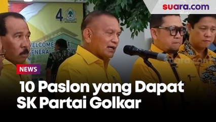 Ada Bobby Hingga Sutarmidji, Ini Daftar 10 Paslon Cagub-Cawagub Yang Dapat SK Partai Golkar