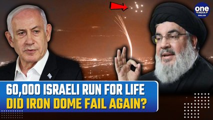 Shocking Video: 60,000 Israel Run For Life Amid Hezbollah's 80 Katyusha Rocket Blitz In 7 Locations